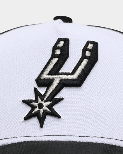 New Era San Antonio Spurs 'NBA Summer League' 9FORTY A-Frame Snapback Black/White