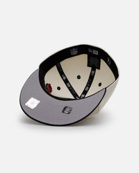 New Era San Francisco 49ers 'Chrome Black Roses' 59FIFTY Fitted Chrome/Black