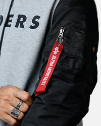 New Era X Alpha Series X NFL Oakland Raiders Jacket Grey/Black