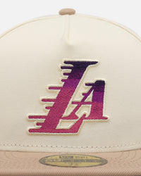 New Era Los Angeles Lakers 'Summer League' 59FIFTY A-Frame Fitted Chrome