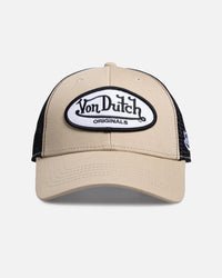 Von Dutch Originals Trucker Snapback Tan/Black