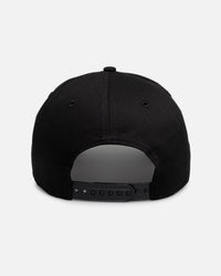 New Era Chicago White Sox "Black Metal Badge" 9Forty A-Frame Snapback Black