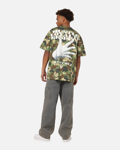 Culture Kings X WWE John Cena You Can't See Me T-Shirt Camo