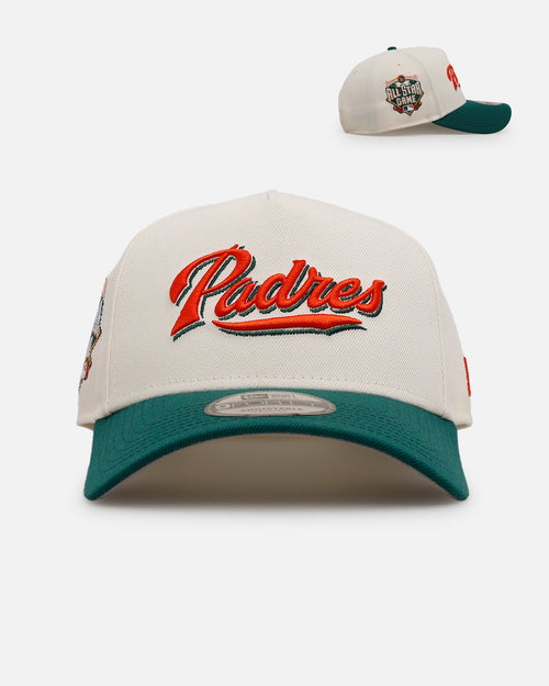 New Era San Diego Padres 'Citrus' 9FORTY A-Frame Snapback Chrome/Green/Orange