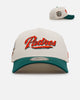 New Era San Diego Padres 'Citrus' 9FORTY A-Frame Snapback Chrome/Green/Orange