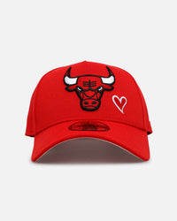 New Era Chicago Bulls 'Team Color Hearts' 9FORTY A-Frame Snapback Official Team Color