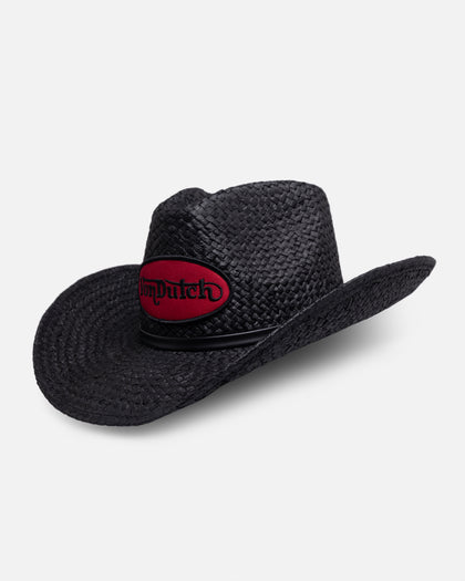 Von Dutch Vintage Ranch Cowboy Hat Black/Red
