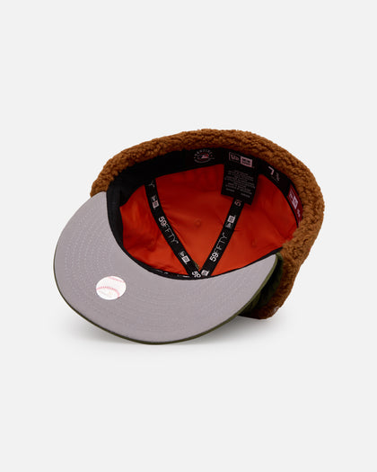 New Era X Alpha Industries New York Yankees 59FITY Dog Ear Fitted Olive