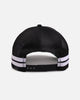 New Era Pittsburgh Steelers 'Stripe' 9FORTY A-Frame Trucker Snapback Black/White