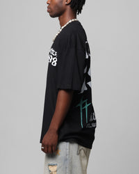 Loiter Staple Logo Drop T-Shirt Black