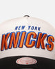 Mitchell & Ness New York Knicks 'Draft Day' Pro Pinch Snapback White/Black