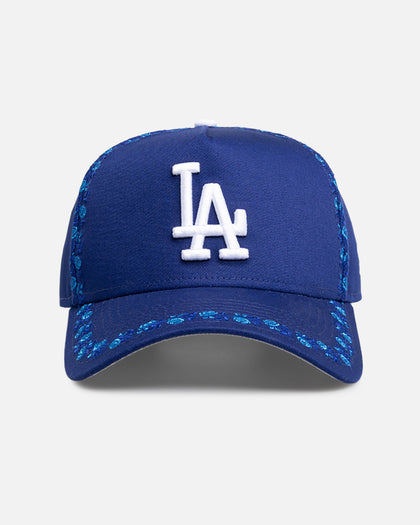 New Era Los Angeles Dodgers 'Floral Rose Chain' 9FORTY A-Frame Snapback Official Team Colour