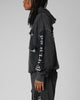Loiter Destruction Hoodie Black