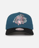 Mitchell & Ness Los Angeles Lakers 'Deep Emerald' Pro Pinch Snapback Black