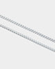 NXS 2.5mm Franco Chain White Gold