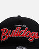 47 Brand Georgia Bulldogs 'Black Dome Script' 47 Hitch Snapback Black