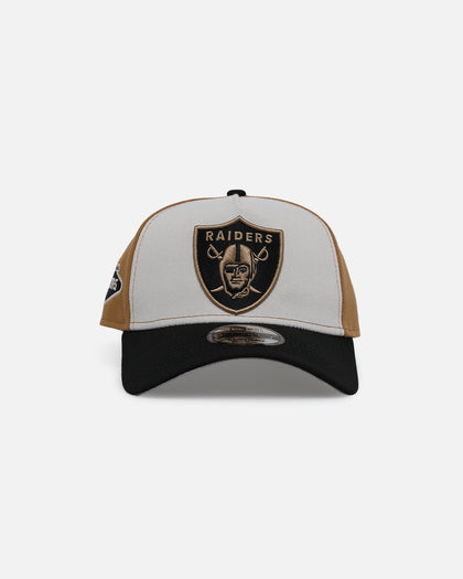 New Era Las Vegas Raiders 9FORTY A-Frame Snapback Stone/Wheat