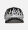 New Era Atlanta Braves 'Metallic Flames' 9FORTY A-Frame Snapback Black/Silver