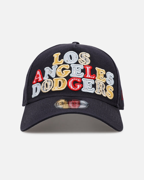 New Era Los Angeles Dodgers 'Fabric Shop' 9FORTY A-Frame Snapback Navy