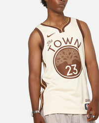 Nike Draymond Green Golden State Warriors #23 City Edition 2025/26 NBA Swingman Jersey Natural/Green