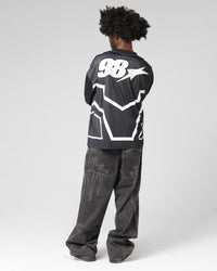 Loiter Thrill Racing Long Sleeve T-Shirt Black