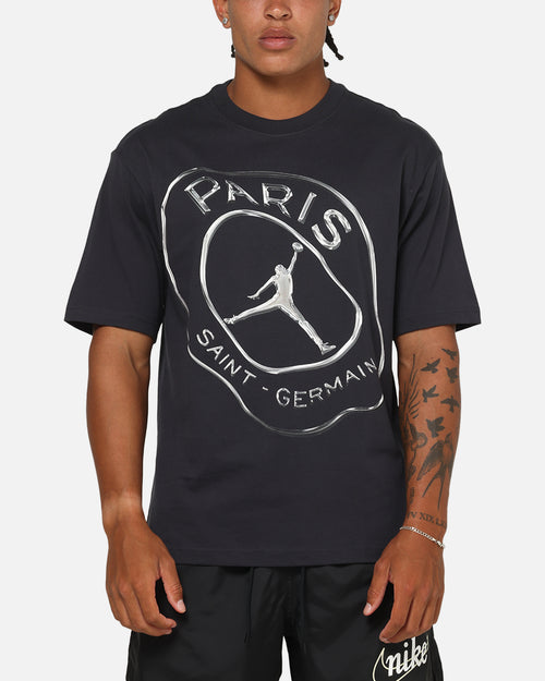Jordan Jumpman Paris Saint-Germain Practice T-Shirt Oil Gre/White