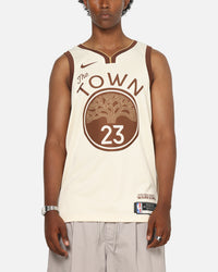 Nike Draymond Green Golden State Warriors #23 City Edition 2025/26 NBA Swingman Jersey Natural/Green