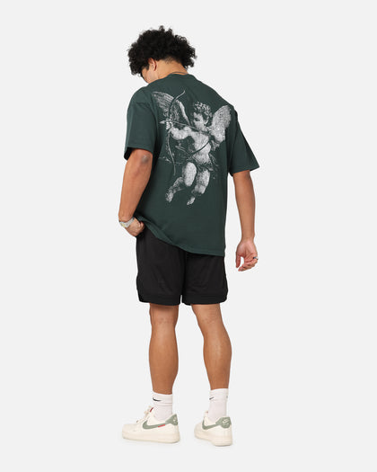 Saint Morta Redemption Mock Neck T-Shirt Green