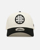 New Era Boston Bruins 'Easy Chrome Black' 9FORTY A-Frame Snapback Chrome/Black