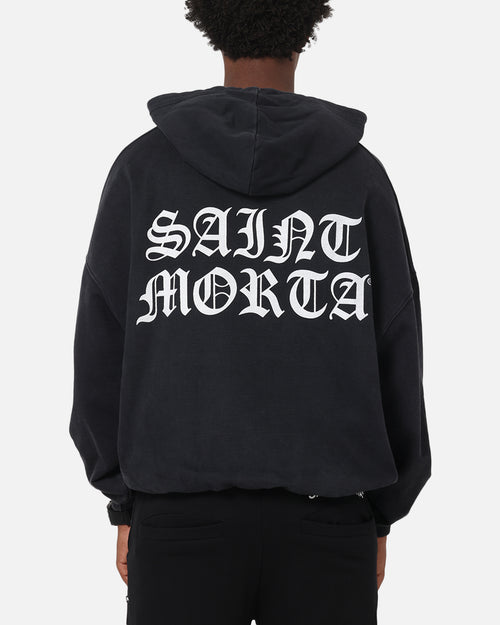 Saint Morta Shadow Mark Hoodie Black