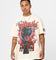 Loiter Mayhem Mob Vintage T-Shirt Off White