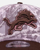 New Era Detroit Lions 'Pink Tree Camo' 9FORTY A-Frame Snapback Pink