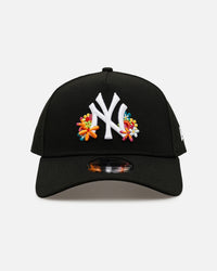 New Era New York Yankees 'Summer Flowers' 9FORTY A-Frame Snapback Black