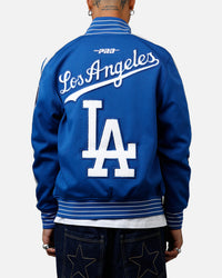 Pro Standard Los Angeles Dodgers Double Knit Jacket Blue