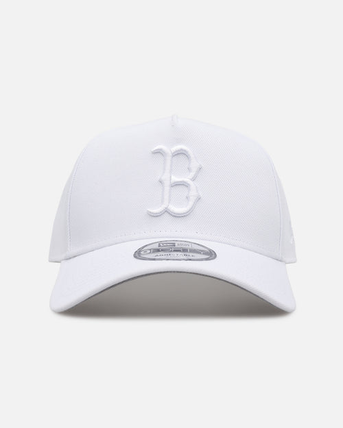 New Era Boston Red Sox 'Easy White' 9FORTY A-Frame Snapback White/White