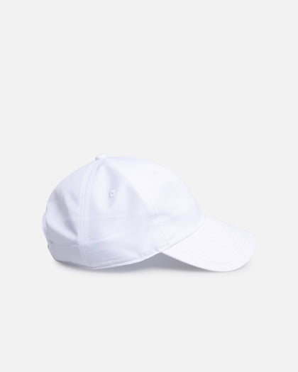 Nike Dri-FIT Club Unstructured Metal Swoosh Strapback Cap White
