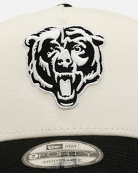 New Era Chicago Bears 'Easy Chrome Black' 9FORTY A-Frame Snapback Chrome/Black