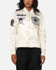 Pro Standard Women's Las Vegas Raiders Satin Jacket Eggshell/Grey