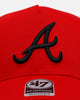 47 Brand Atlanta Braves 'Black And Red Variety Pack' 47 Offside Snapback Red/Black