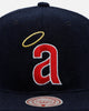 Mitchell & Ness Los Angeles Angels 'Vintage Baseball' Vintage Fit Strapback Blue