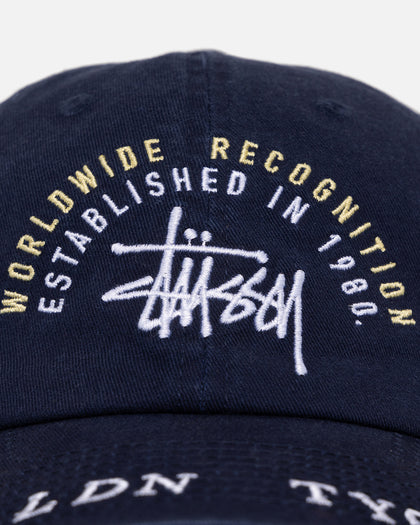 Stussy Worldwide Low Pro Cap Navy