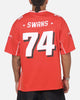 Mitchell & Ness Sydney Swans AFL 74 Jersey Red