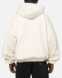 Represent Oweners Zip Through Hoodie Chalk