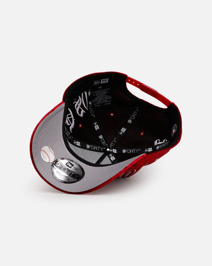 New Era Boston Red Sox 'Crushed Velvet Dreams' 9FORTY A-Frame Snapback Maroon