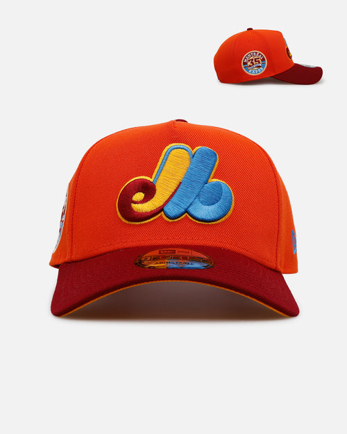 New Era Montreal Expos 'Horizon' 9FORTY A-Frame Snapback Orange