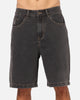 X-Large Bubble Bull Denim 91 Shorts Washed Black