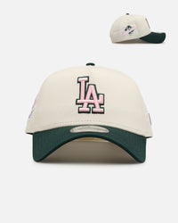 New Era Los Angeles Dodgers 'Chrome Dark Green' 9FORTY A-Frame Snapback Chrome/Dark Green