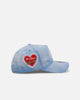 New Era Atlanta Braves 'Hopeless Romantic' 9FORTY A-Frame Snapback Sky Blue