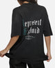 Represent Private Members T-Shirt Stained Black