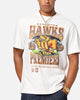 Mitchell & Ness Hawthorn Hawks Mascot T-Shirt Vintage White